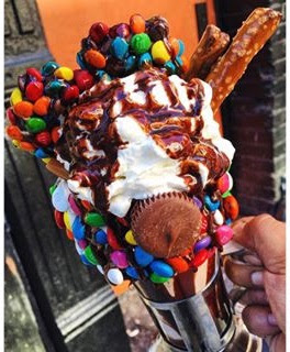 Γιγαντιαία milkshake