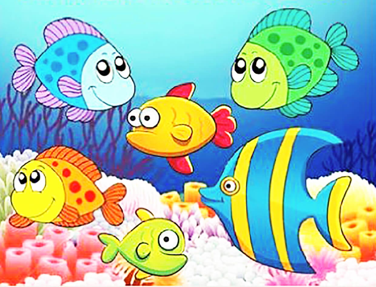 Играть группа рыбки. Рыбки для детей. Рыба картинка для детей. Мультяшные рыбы. Рыбка рисунок.