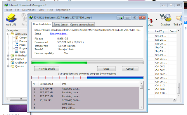 Cara Resume (Melanjutkan) Download di IDM Link Error 2017 - 30Kbps Blog