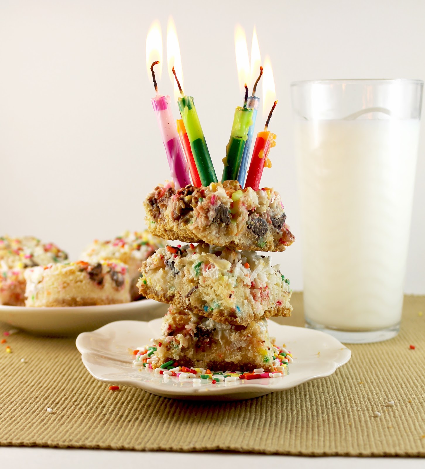 Nat's Adventures in Baking: "Birthday Cake" Seven Layer Bars (★ ★ ★ ☆ ☆)