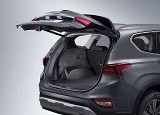 dimensioni e capacità bagagliaio hyundai santa fe 2019