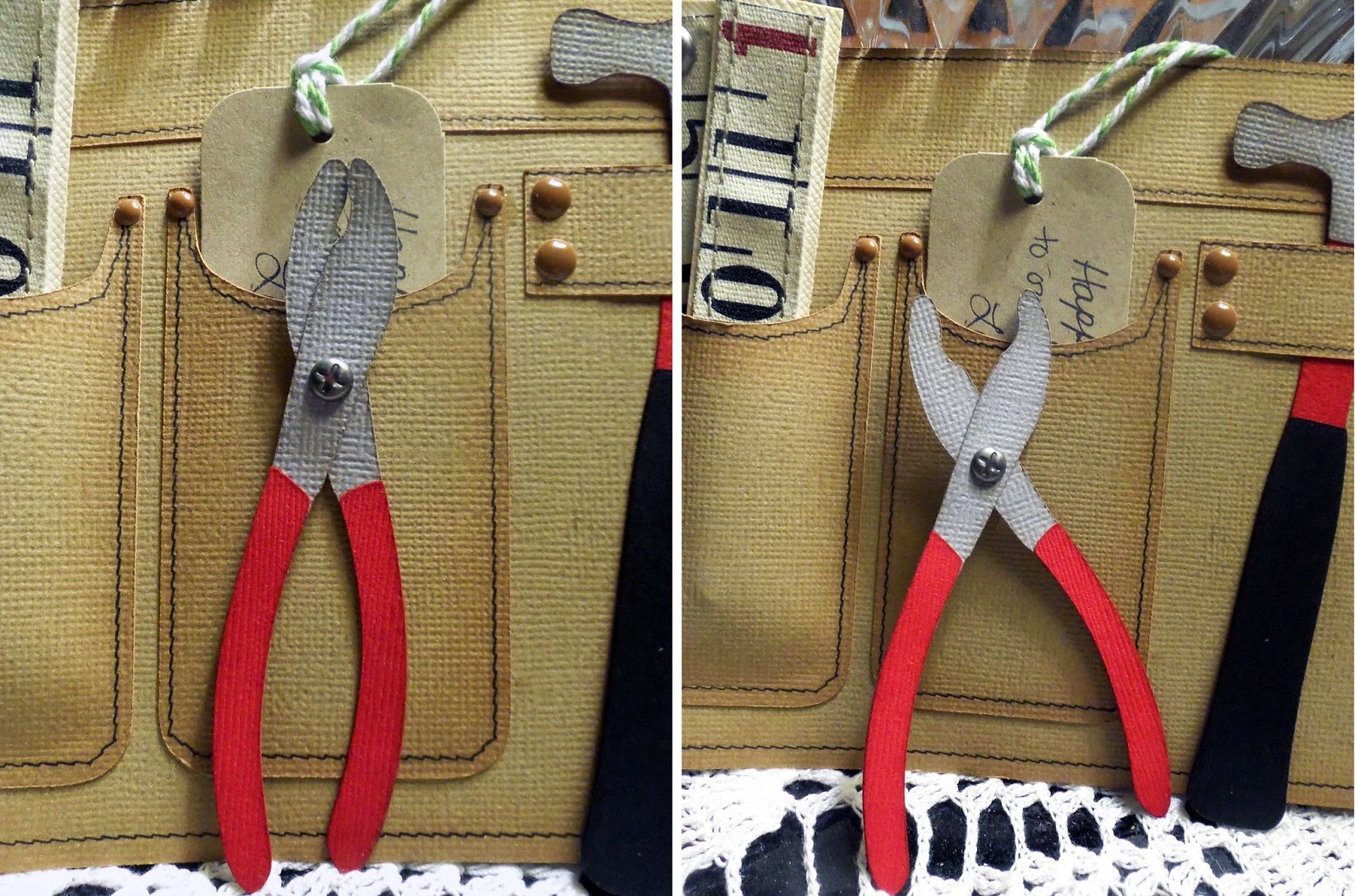 Handy Man Tool Belt: A Handmade Birthday Card - Alice Scraps Wonderland