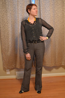 Blouse and Trousers Outfit