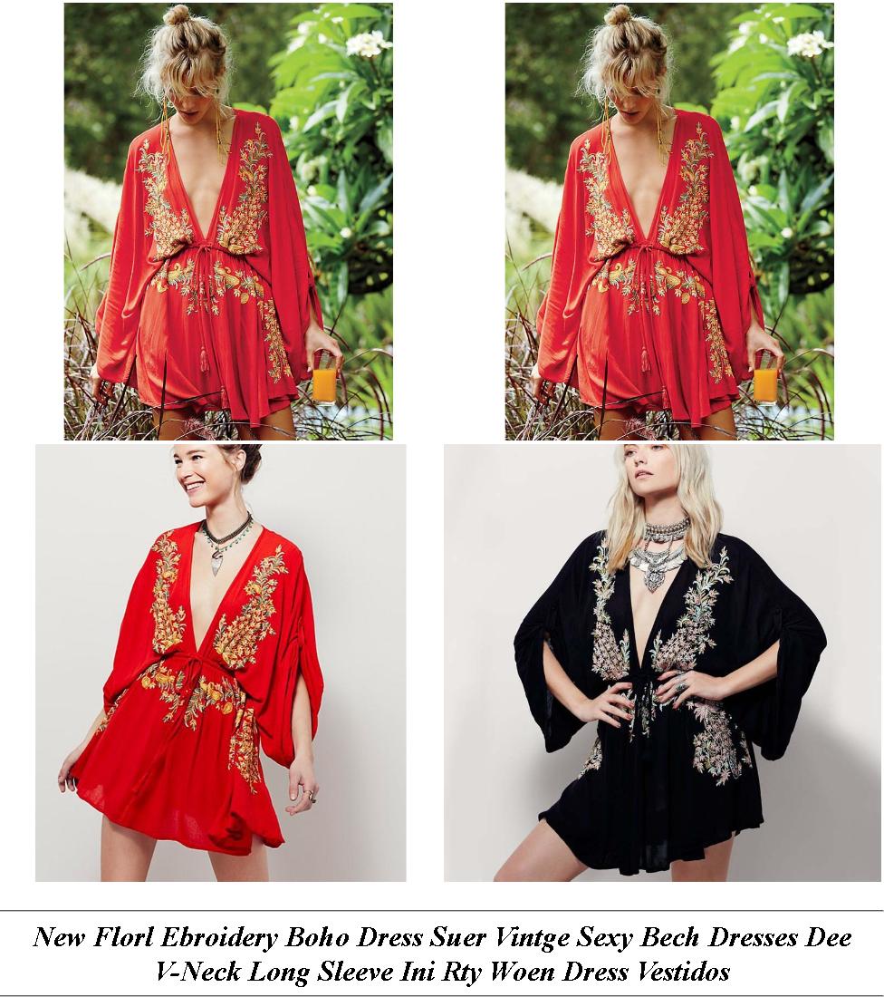 Cheap Clothes Online Uk New Florl Ebroidery Boho Dress Suer Vintge