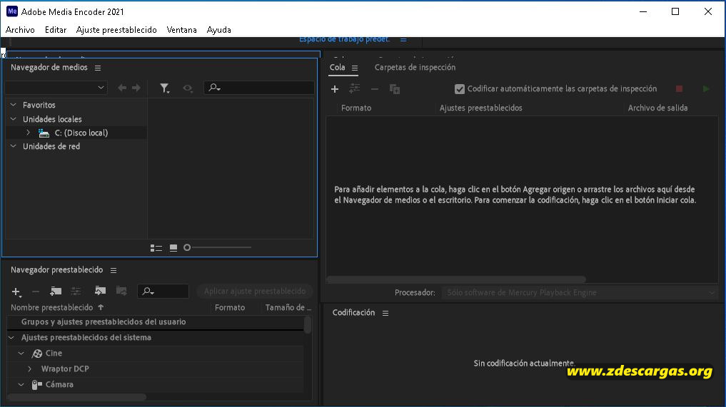 Adobe Media Encoder 2022 Full Español