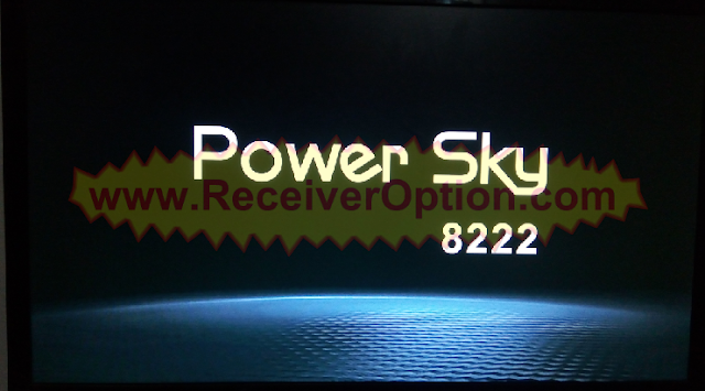POWER SKY 8222 1507G 1G 8M NEW SOFTWARE WITH ECAST & DLNA OPTION