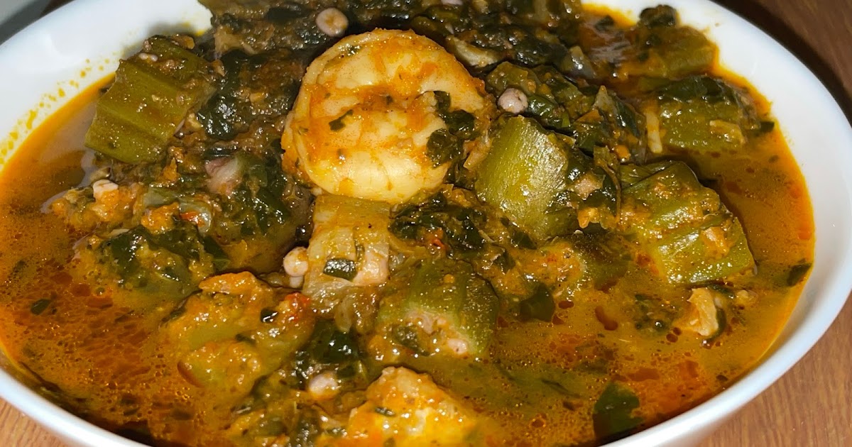 Easy Nigerian Okra Soup Recipe For Busy Moms Healthy Nigerian Okra