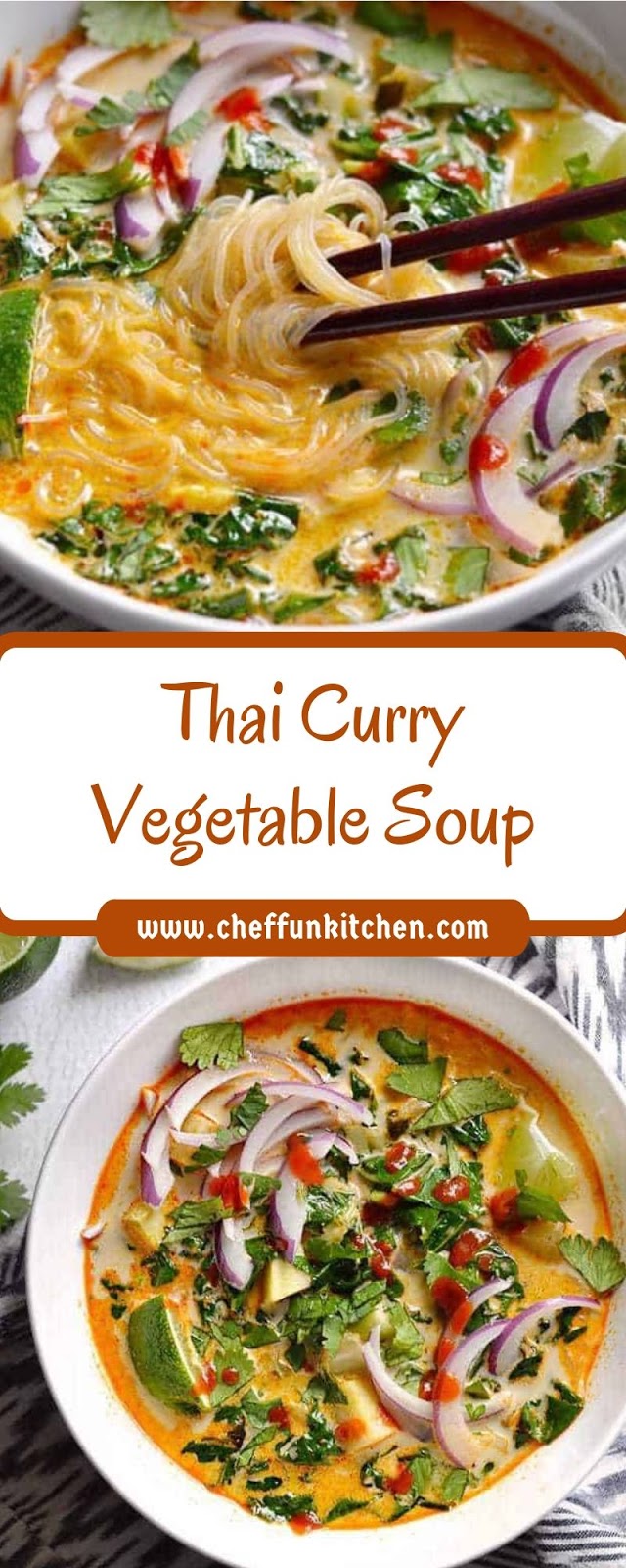 Thai Curry Vegetable Soup Thai Curry Vegetable Soup