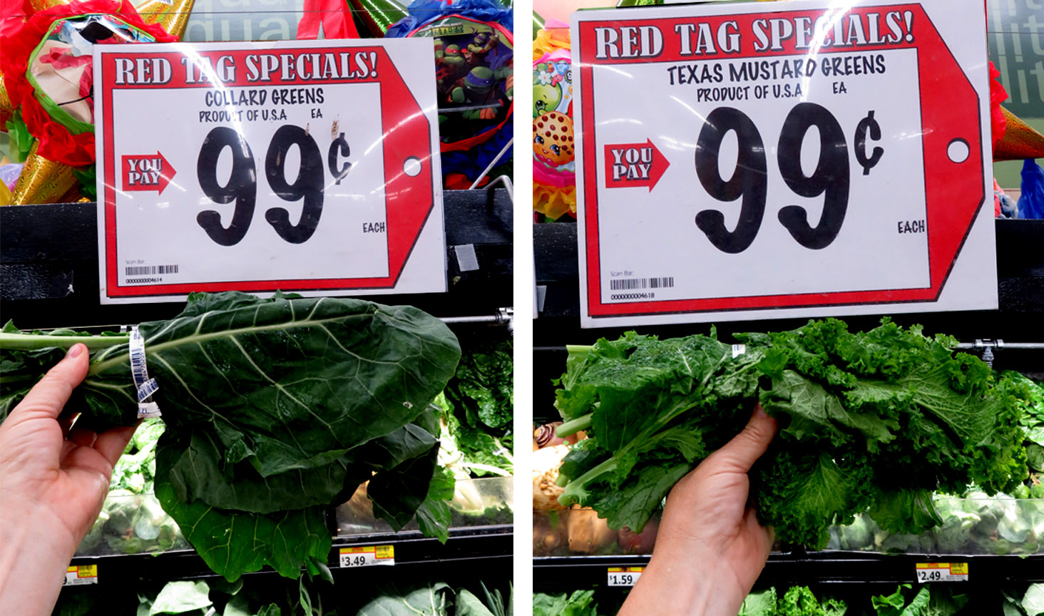 The 99 Cent Chef Collard Greens With Molasses, Beer & Bacon Video Recipe