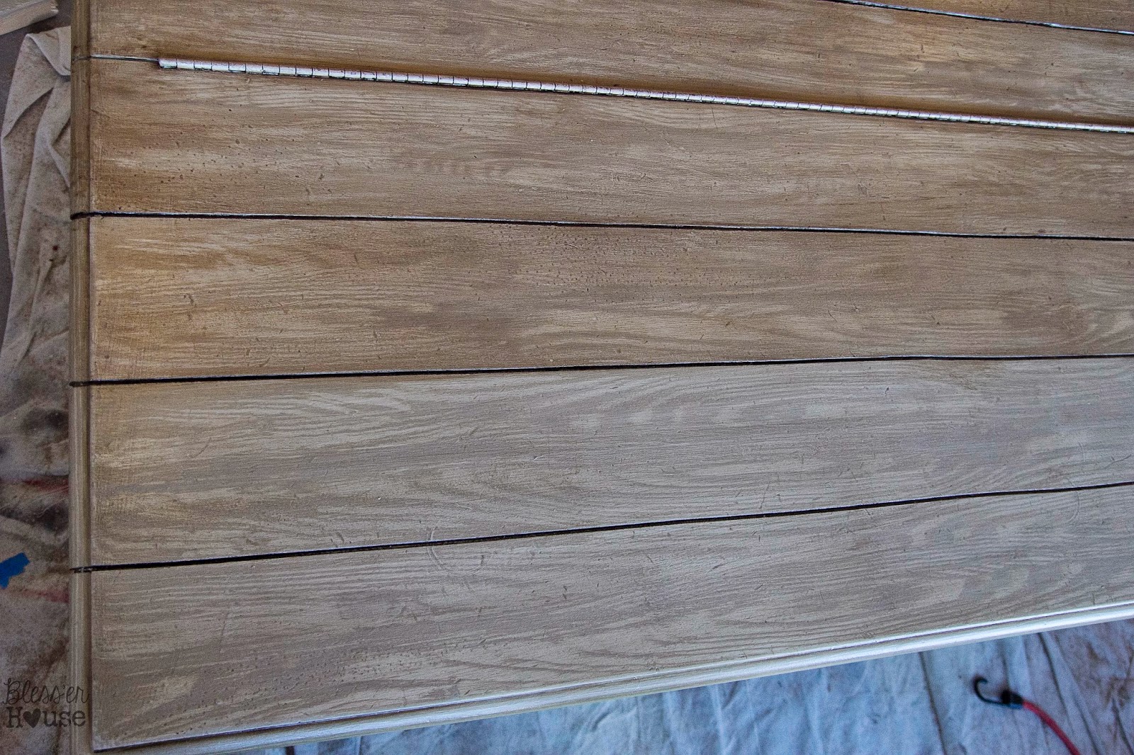 Home Decor 889 Faux Reclaimed Wood Table Top HowTo