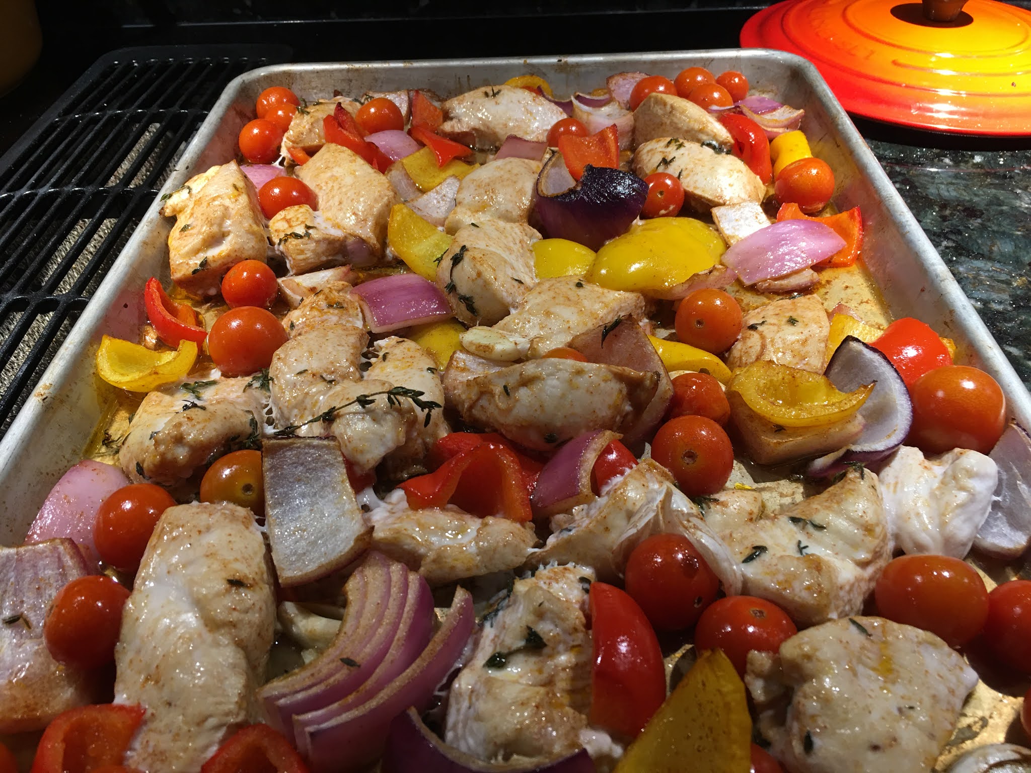 Jamie Oliver Traybaked Chicken