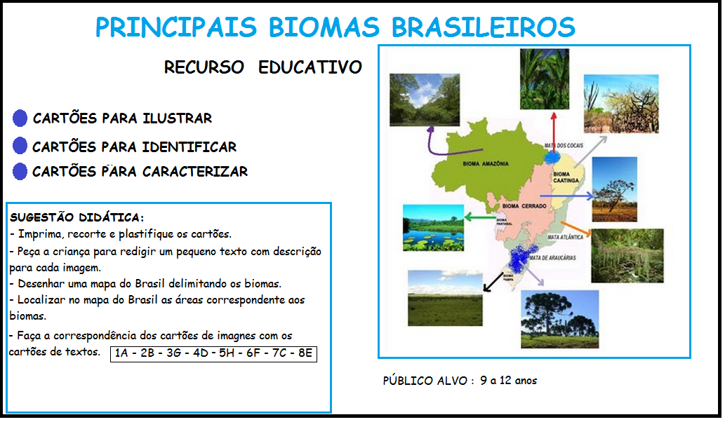 BIBOCA AMBIENTAL : AULA - BIOMAS BRASILEIROS