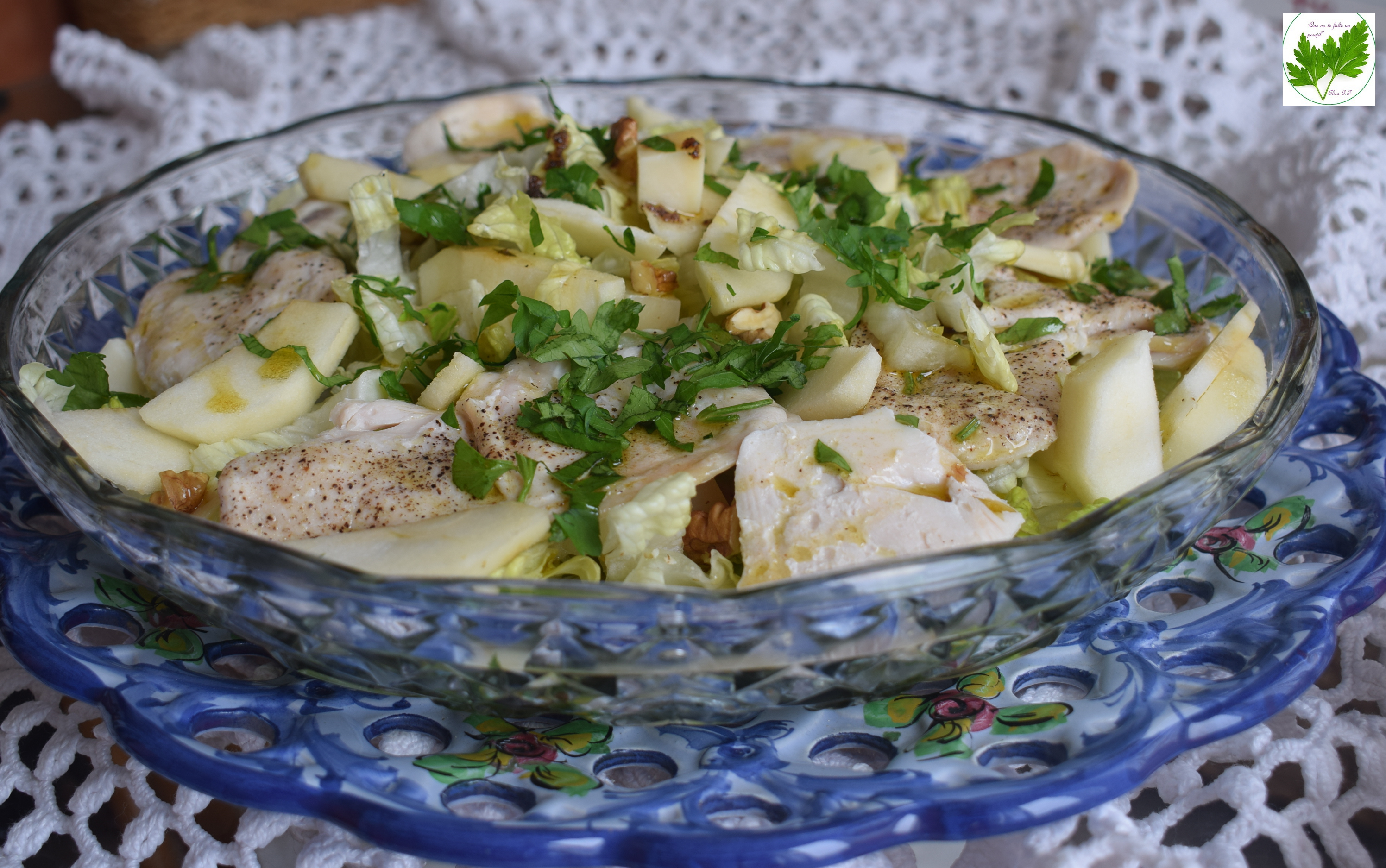 En Buena Onda: Ensalada de Pollo con Vinagreta Templada