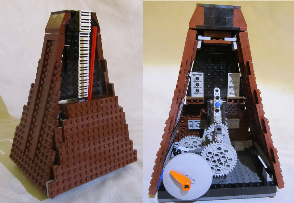 One Brick at a Time Working Metronome
