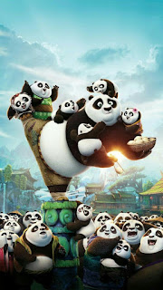 Wallpaper whatsapp iPhone Panda 3D kualitas HD 1