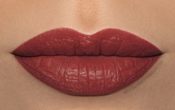 BareMinerals BarePro Longwear Lipstick Review Swatches Nutmeg
