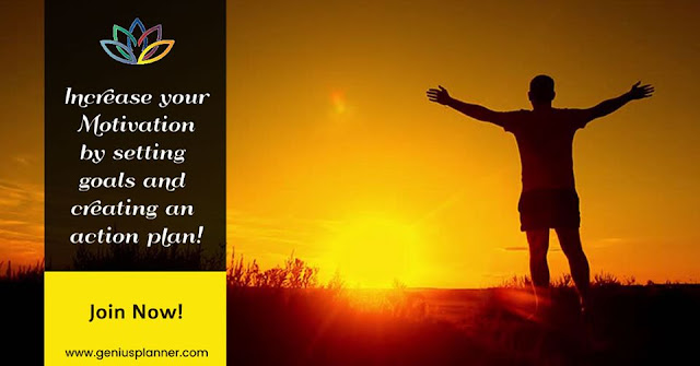 Increase your Motivation By Setting Goals and Creating an action Plan!