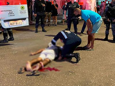 Idoso fica gravemente ferido ao ser atropelado na Avenida Calama – FOTOS E VÍDEO