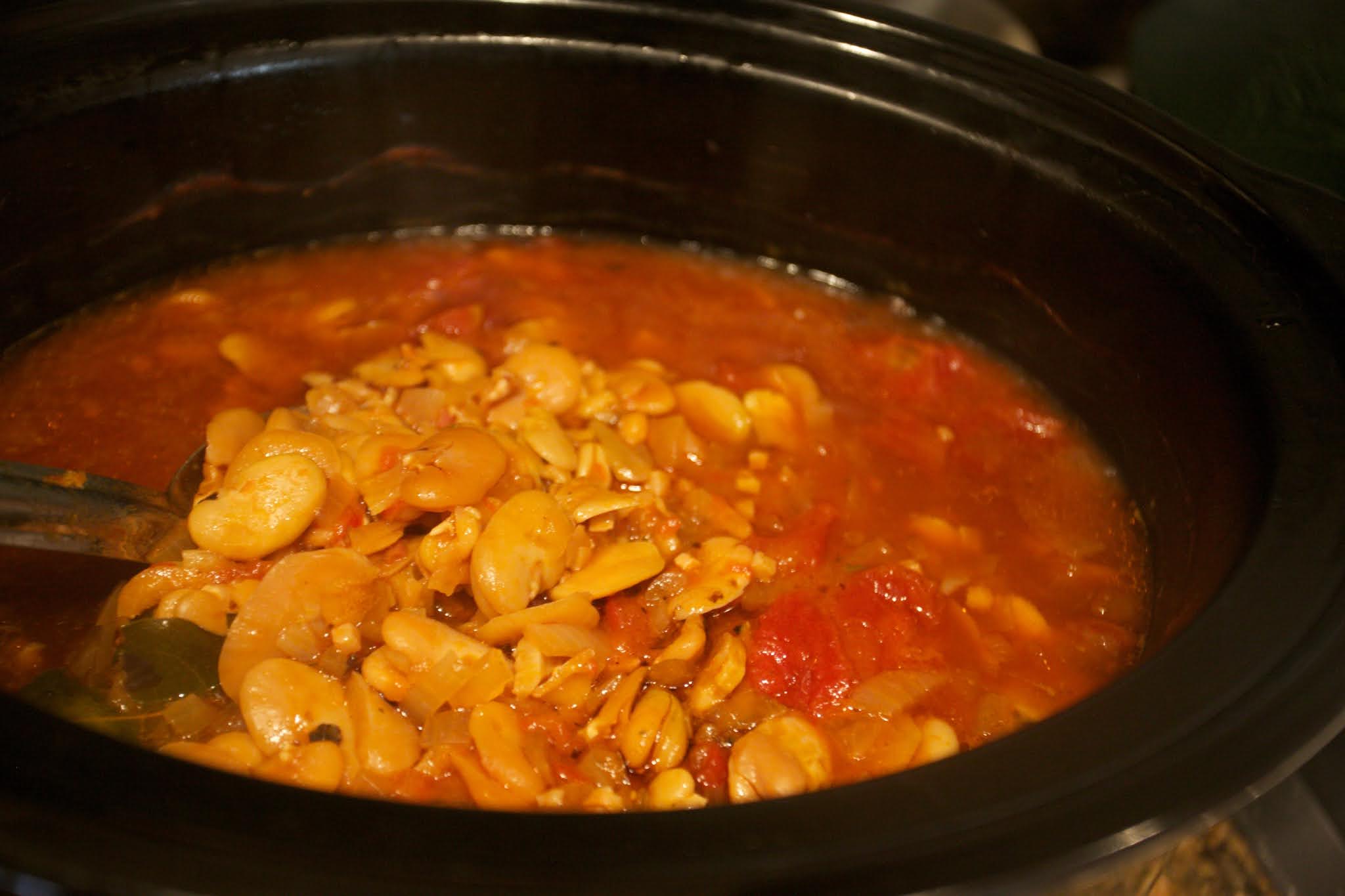 Slow Cooked Gigante Beans