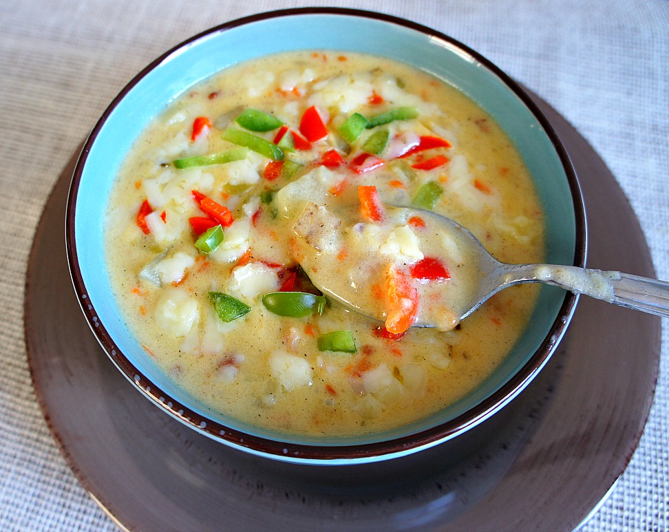 Recipe for Slow Cooker (crock pot) Pepper Jack Potato Soup - 365 Days