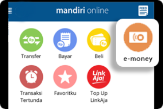 Top Up Kartu E Money