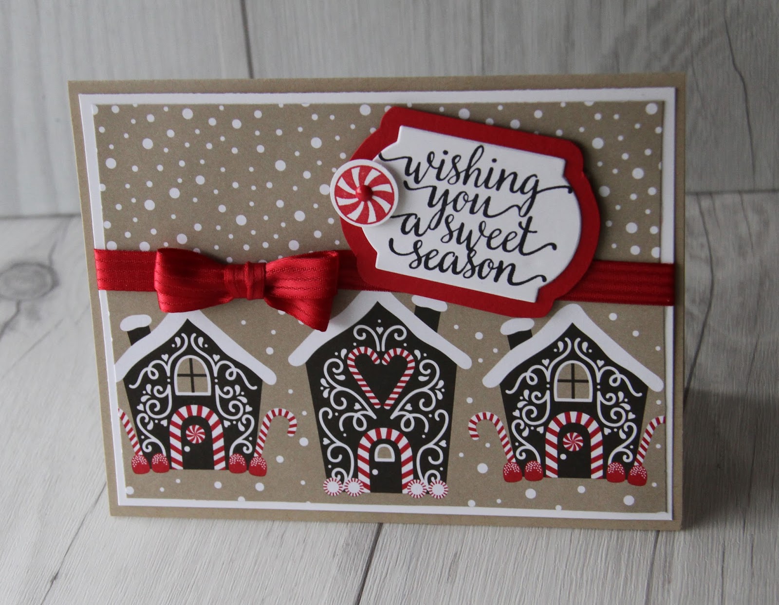 Stamped Sophisticates Stampin' Up! Candy Cane Lane Designer Series Paper