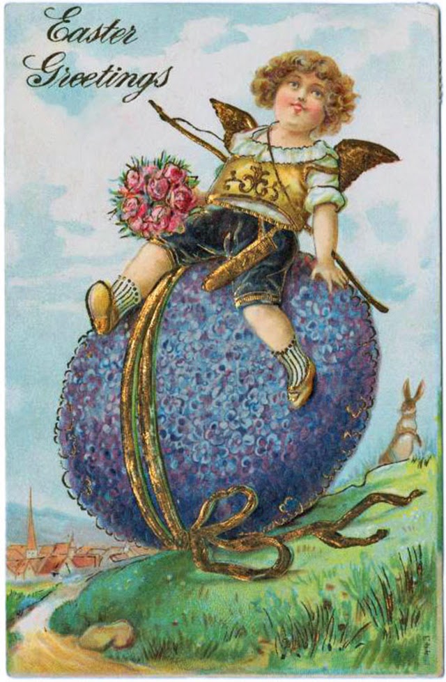 15 Colorful Vintage Easter Cards From The Early 20th