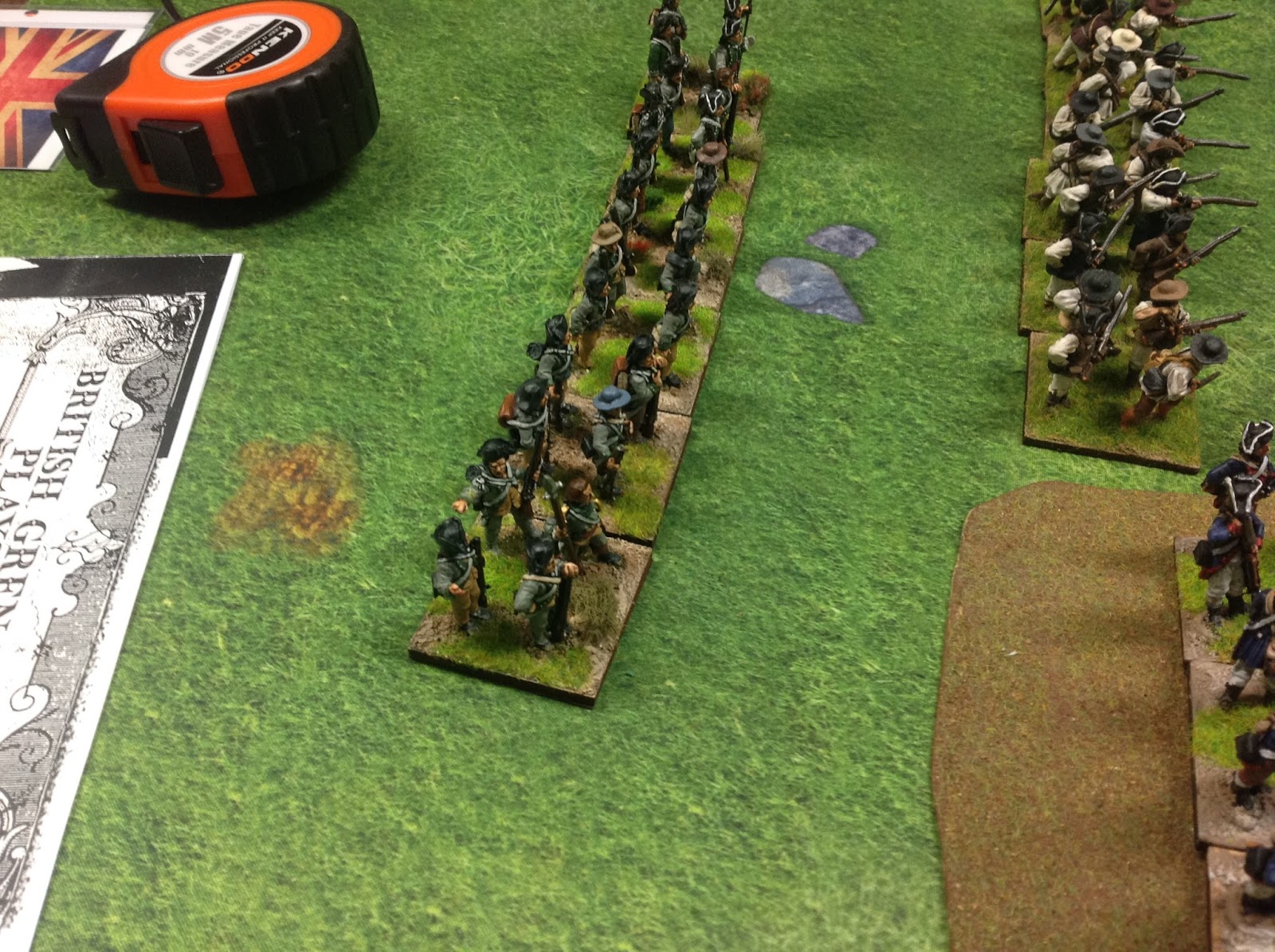 Band of Wargame Brothers British Grenadier American War of Independence.