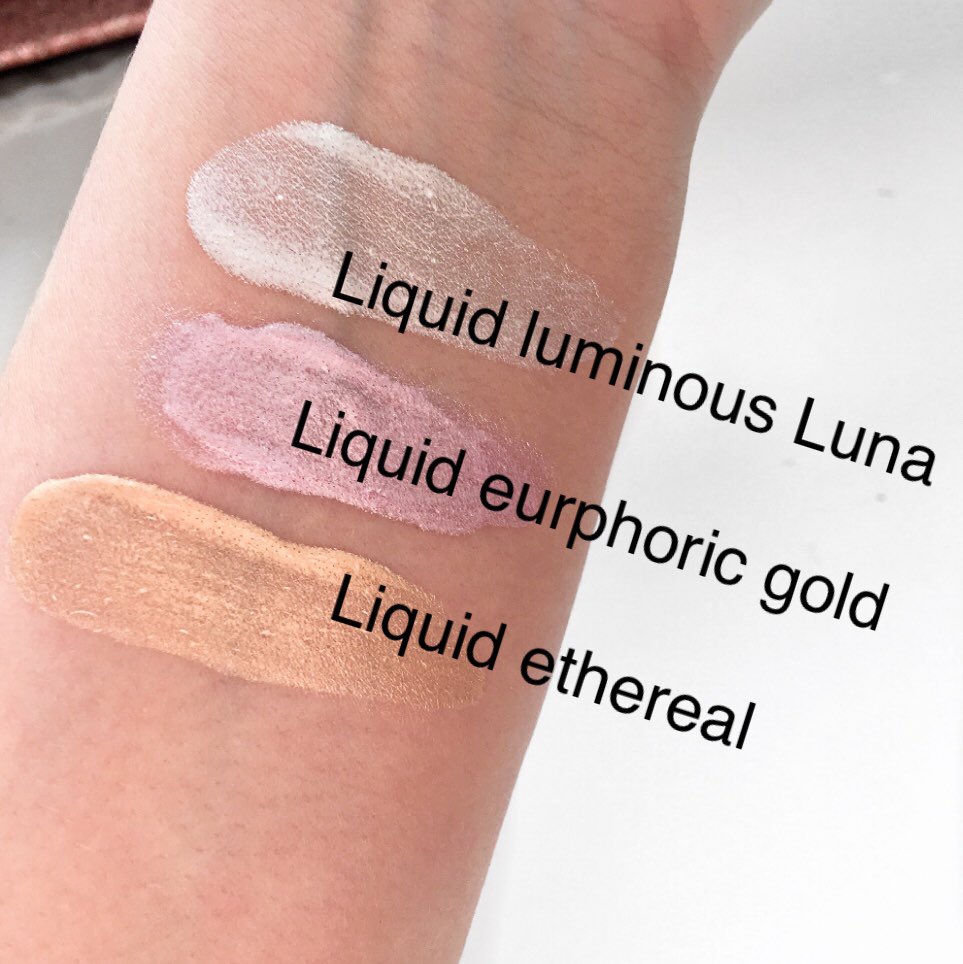 New Makeup Revolution liquid highlighters LeaMai Carter