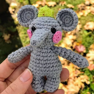 PATRON GRATIS ELEFANTE AMIGURUMI 40649