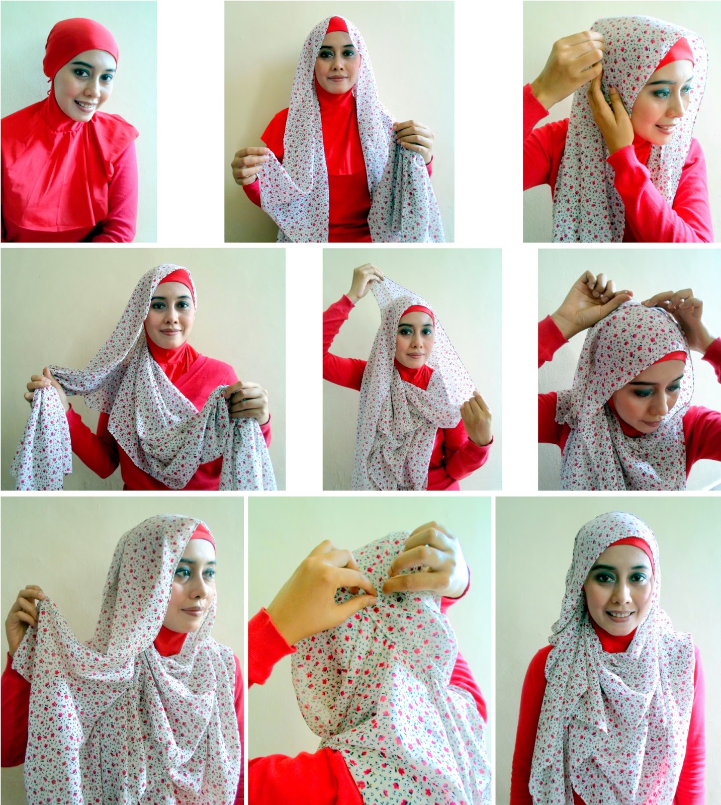 15 Tutorial Hijab Paris Segi Empat Terbaru 2016 Update Gambar 15 Tutorial Hijab Paris Segi Empat Terbaru 2016 Update Gambar