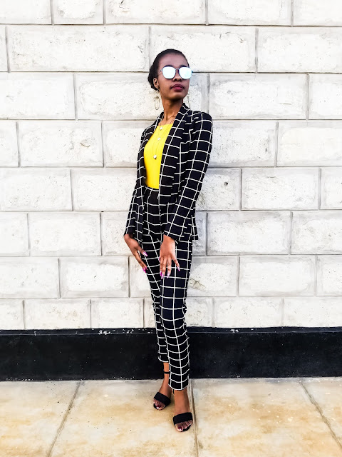 A Fun way To Style A Pantsuit For Ladies