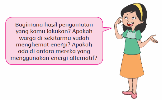 Pembelajaran 4 Tema 2 Subtema 3 Energi Alternatif