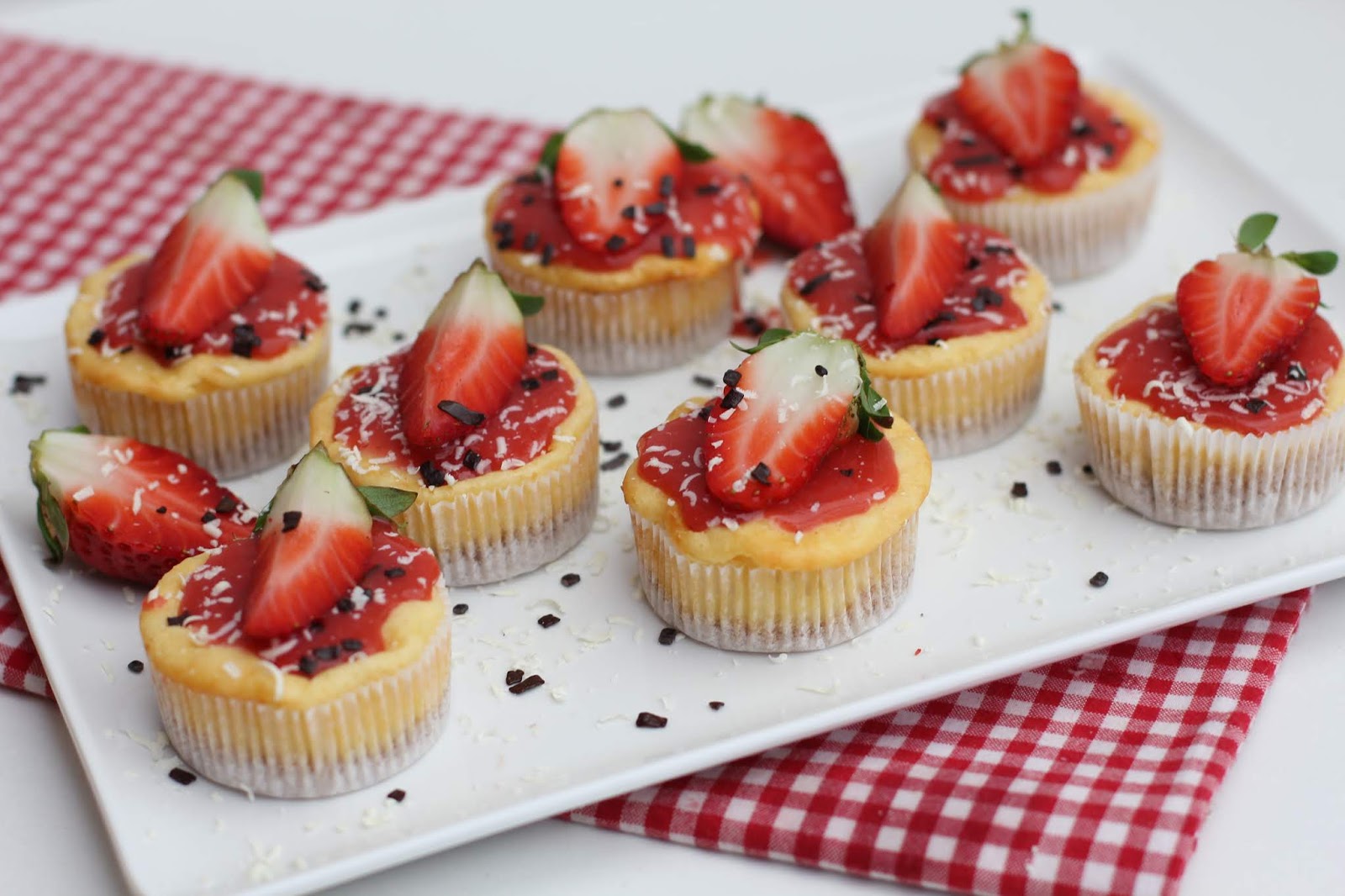 Käsekuchen-Muffins / Cheesecake-Muffins