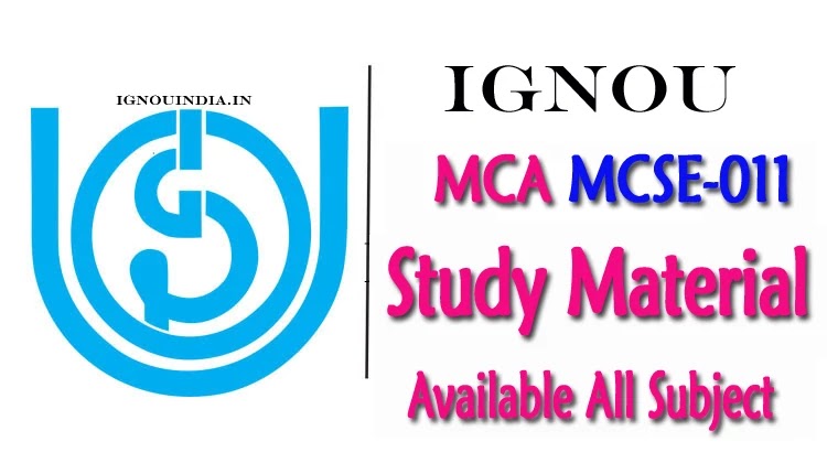 IGNOU MCSE-011 Study Material,MCSE-011 Study Material, IGNOU MCSE-011 Study Material download
