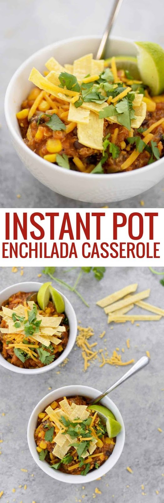 Instant Pot Quinoa Enchiladas RECIPES