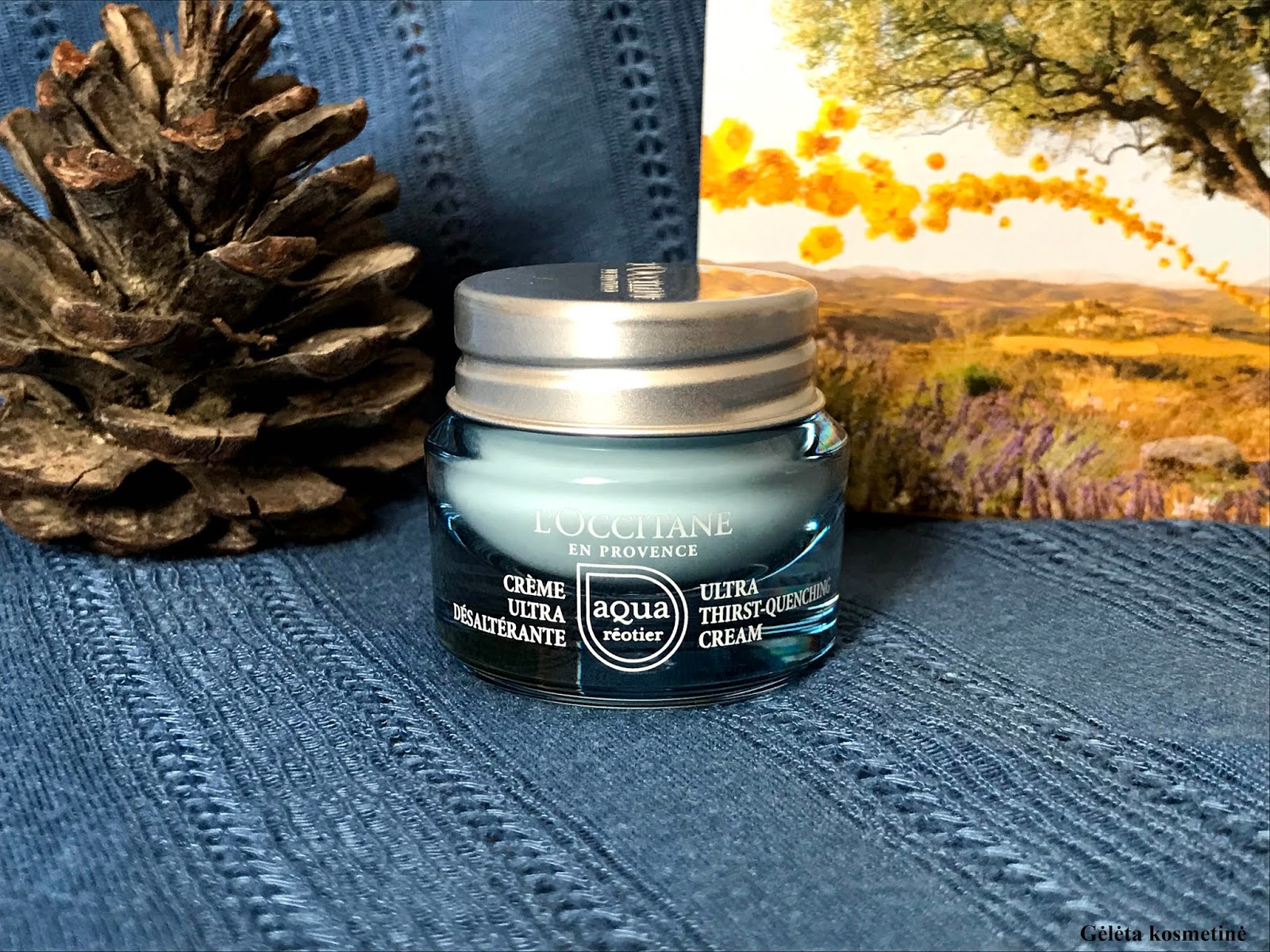 L'OCCITANE "Aqua Reotier" Ultra Thirst Quenching Cream odos