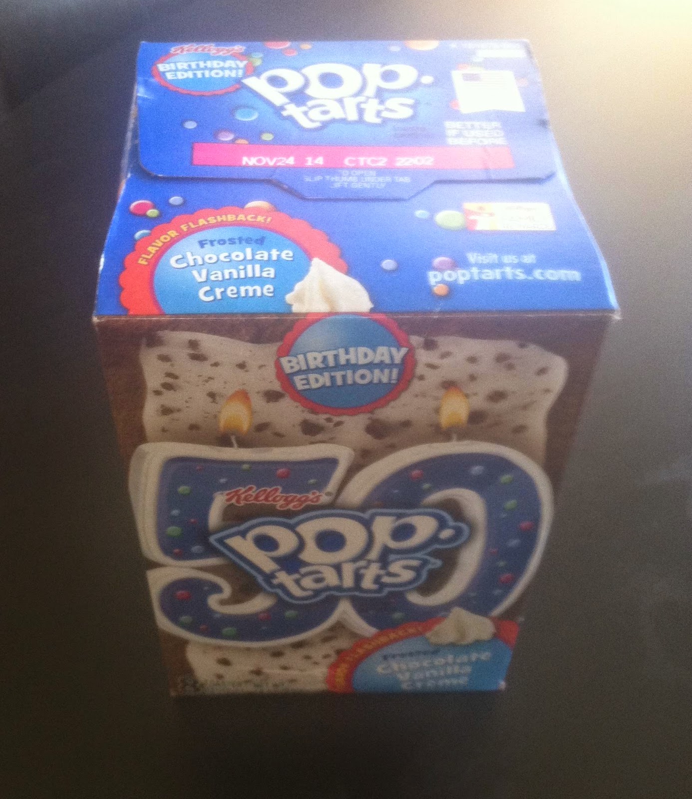 Ephemeral Noms PopTarts Chocolate Vanilla Creme