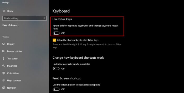 Teclado USB no reconocido en Windows 10