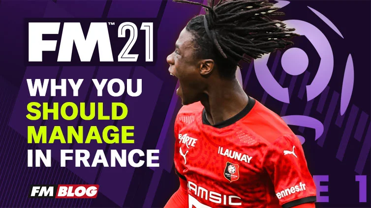 Start a Save in France in Football Manager 2021