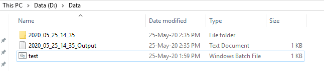 batch file to find files by date batch file to find files by date