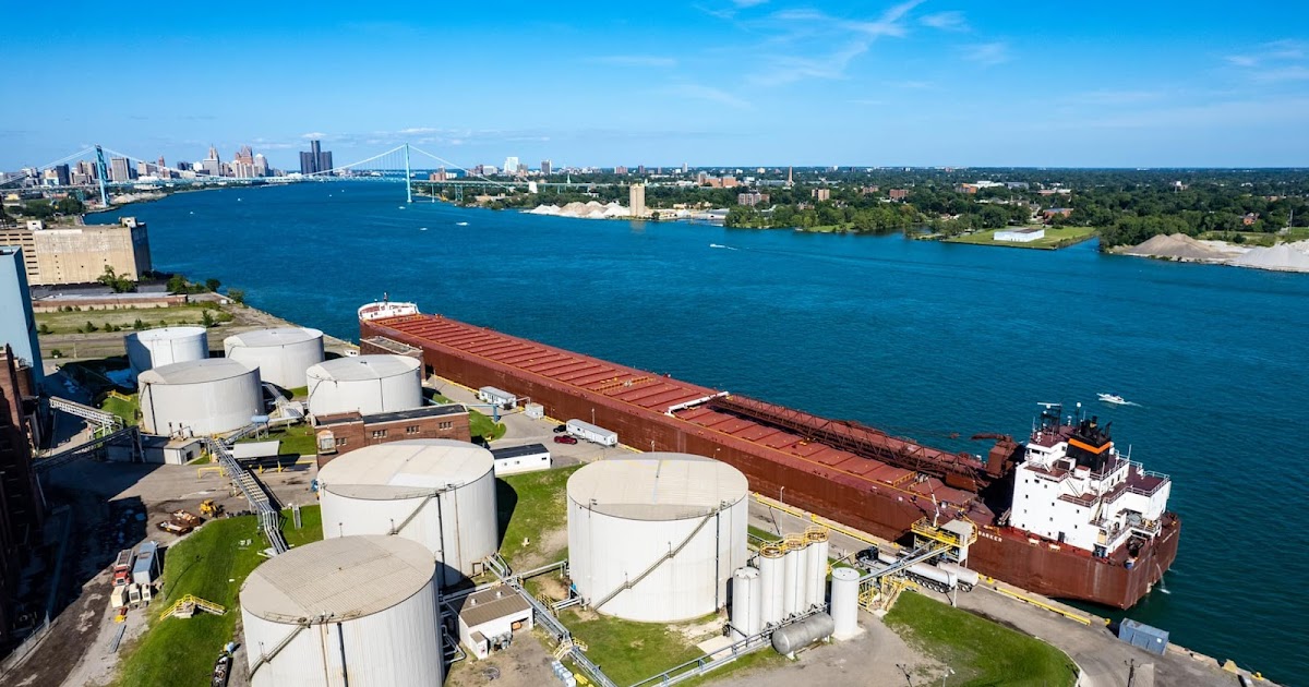 Towns and Nature Detroit, MI Mistersky Refueling Dock and 19272010