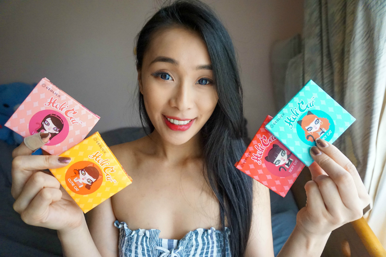 Holicat Geo Colour Lens Review ˆ ˆԅ Lazypandah