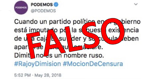 Así mienten y despellejan a Podemos: varios medios utilizan un tuit falso para atacar a la formación