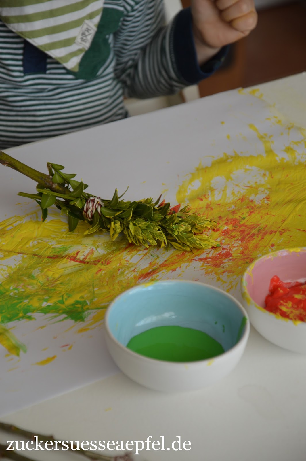 Ideenreise Blog Osterliches Rechenmalblatt