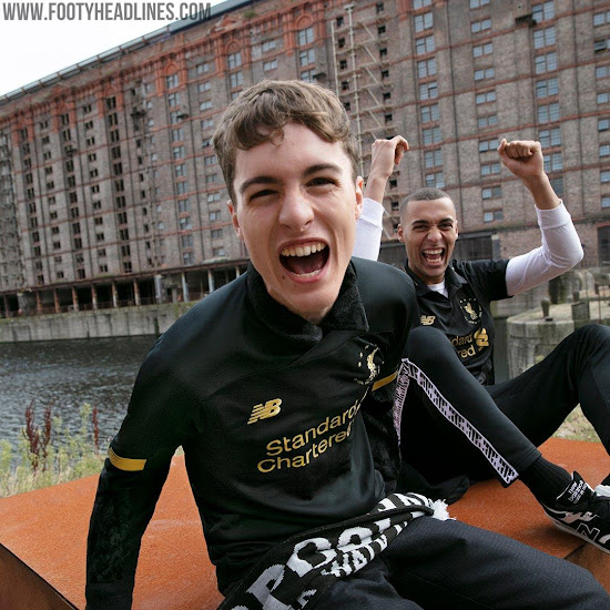 liverpool black and gold kit