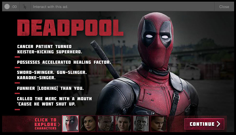 deadpool movie characters deadpool movie characters