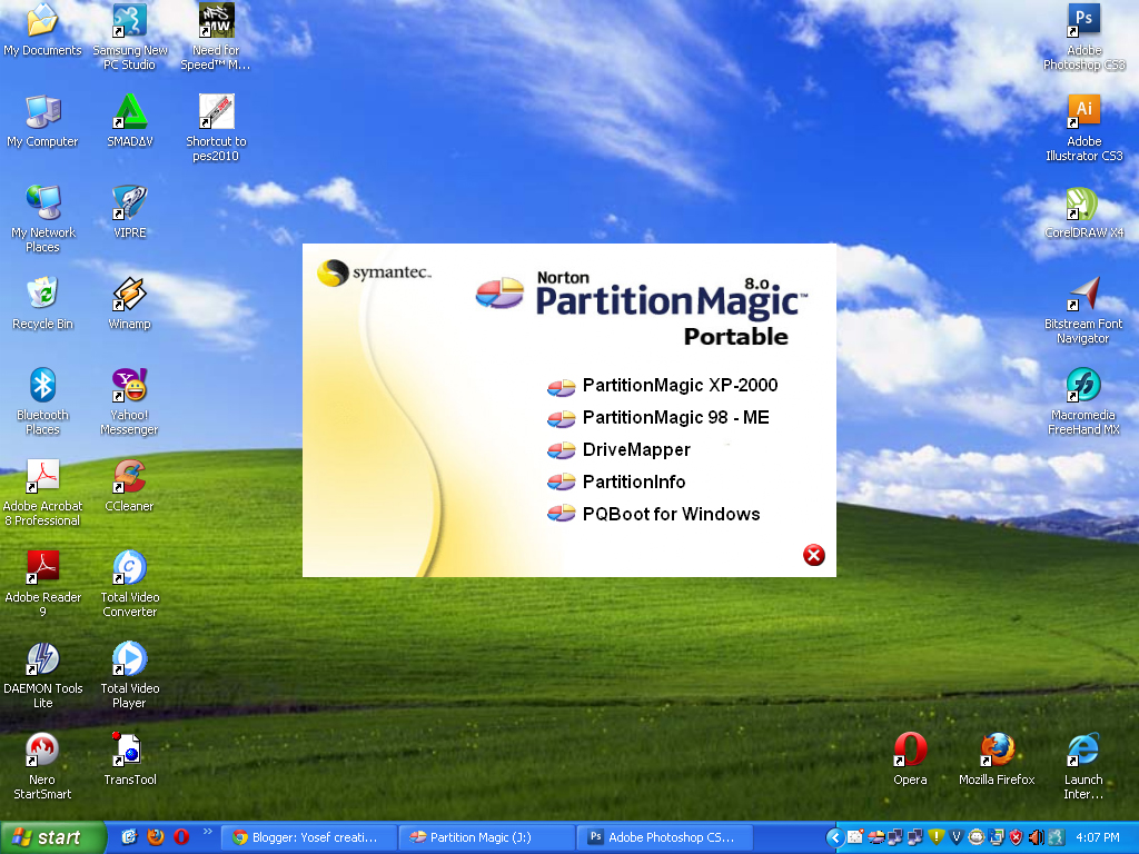 Norton Partition Magic 8.0.5 Portable