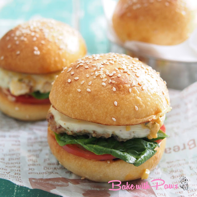 Soft Sourdough Potato Burger Buns BAKE WITH PAWS