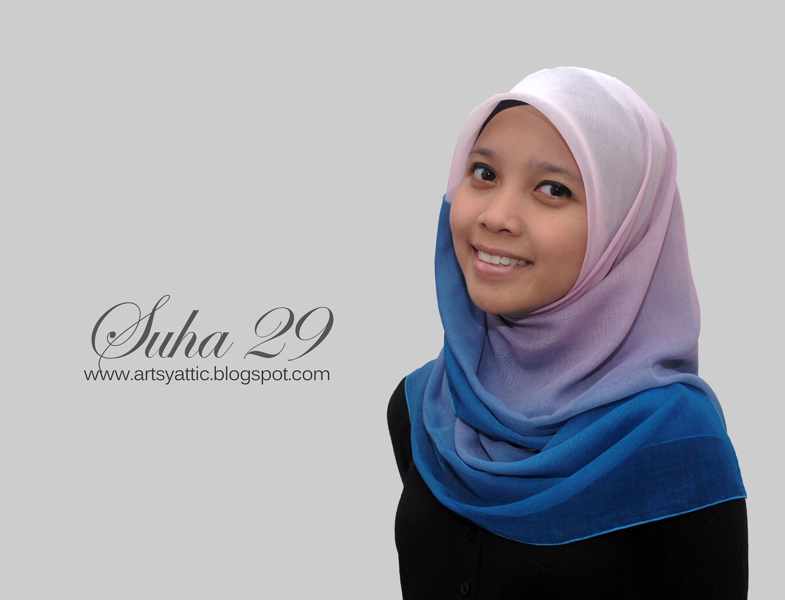 Artsy Attic: Suha Square Hijab #4